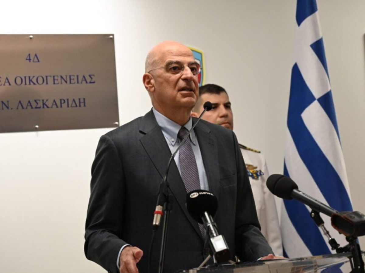 Δένδιας: Η πατρίδα έχει ανάγκη διότι υφίσταται απειλή