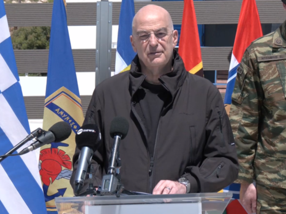 Δένδιας: Περιμένω τις εξηγήσεις του Ουκρανού ΥΠΑΜ για το drone που βρέθηκε στο Ιόνιο