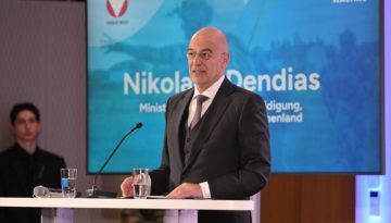 Δένδιας: Το SAFE «δεν είναι δωρεάν χρήμα», χρειάζεται στρατηγική πειθαρχία