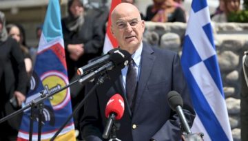 Αυστηρό μήνυμα Δένδια από το Αγαθονήσι για το ουκρανικό drone: “Έθεσε σε κίνδυνο την ασφάλεια της ναυσιπλ