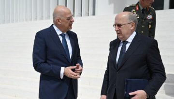 Δένδιας στη συνάντηση με τον Ευρωπαίο Επίτροπο για την Άμυνα:  “Υπογράμμισα τις πάγιες ελληνικές θέσεις γ