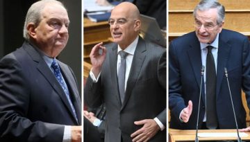 Η “ενωτική” ομιλία Δένδια στο Συνέδριο της ΝΔ με κύριους αποδέκτες τους Καραμανλή και Σαμαρά