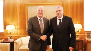 Συνάντηση Δένδια  Θεοδωρικάκου για το πρόγραμμα “ΘΩΡΑΞ” που εντάσσεται στην “Ατζέντα 2030”