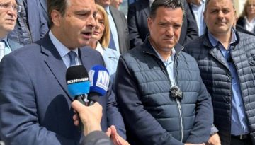 Επίσκεψη Γεωργιάδη στα Νοσοκομεία Αγρινίου και Μεσολογγίου (Photos)