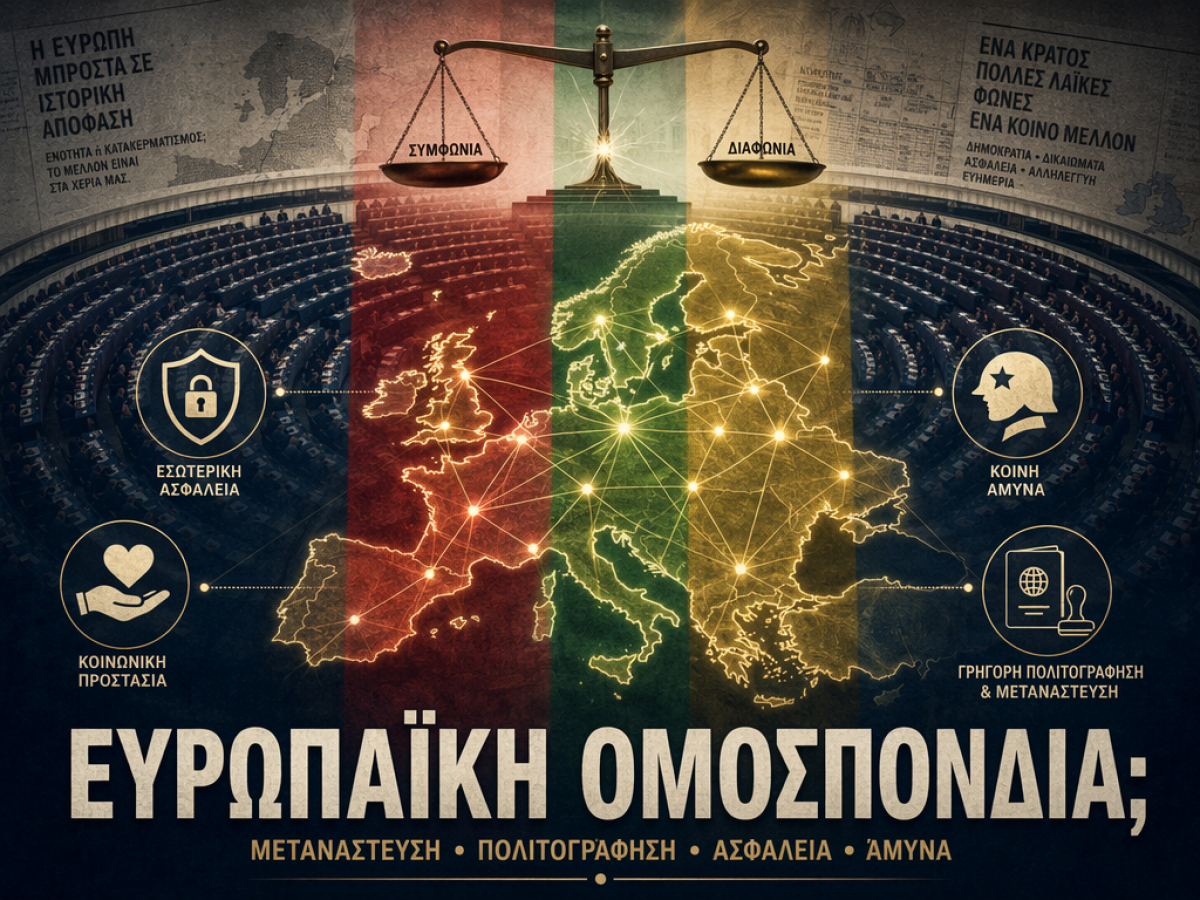 Η Ευρωπαϊκή Ένωση κινείται προς την ολοκλήρωση ως…«Ευρωπαϊκή Ομοσπονδία»