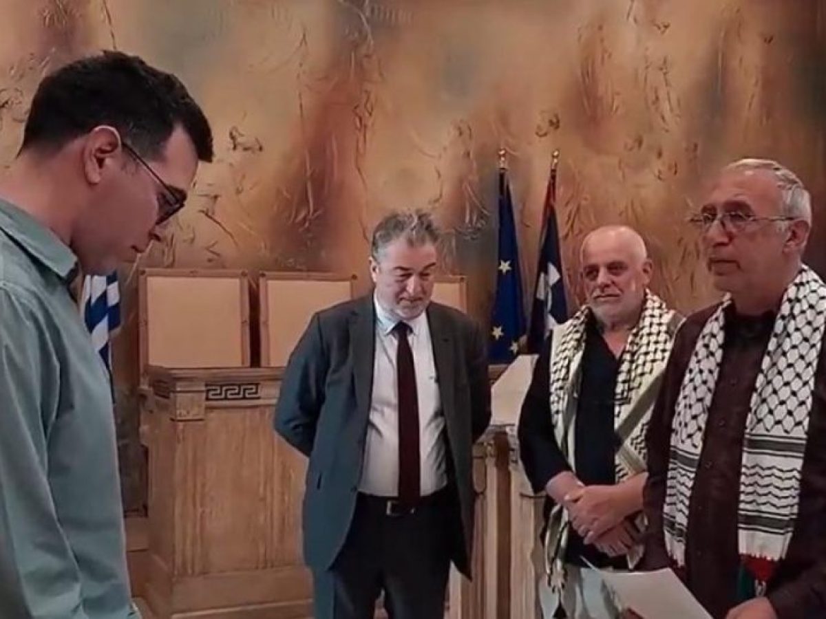 Γεωργιάδης: Πειθαρχική έρευνα για την ορκωμοσία Κωνσταντίνου στον δήμο Αθηναίων – Είχε ορκιστεί «Λευτεριά στην Παλαιστίνη