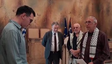 Γεωργιάδης: Πειθαρχική έρευνα για την ορκωμοσία Κωνσταντίνου στον δήμο Αθηναίων – Είχε ορκιστεί «Λευτεριά στην Παλαιστίνη