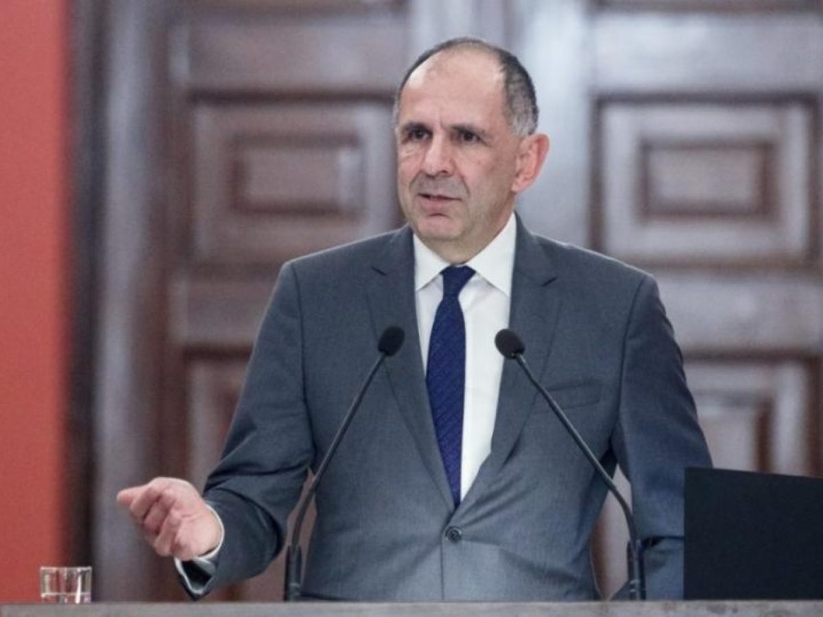 Γεραπετρίτης για τη «Γαλάζια Πατρίδα»: «Δεν συμβάλλει στα ήρεμα νερά, έχουμε απαντήσεις για όλα τα σενάρια»