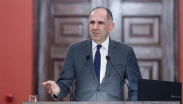 Γεραπετρίτης για τη «Γαλάζια Πατρίδα»: «Δεν συμβάλλει στα ήρεμα νερά, έχουμε απαντήσεις για όλα τα σενάρια»