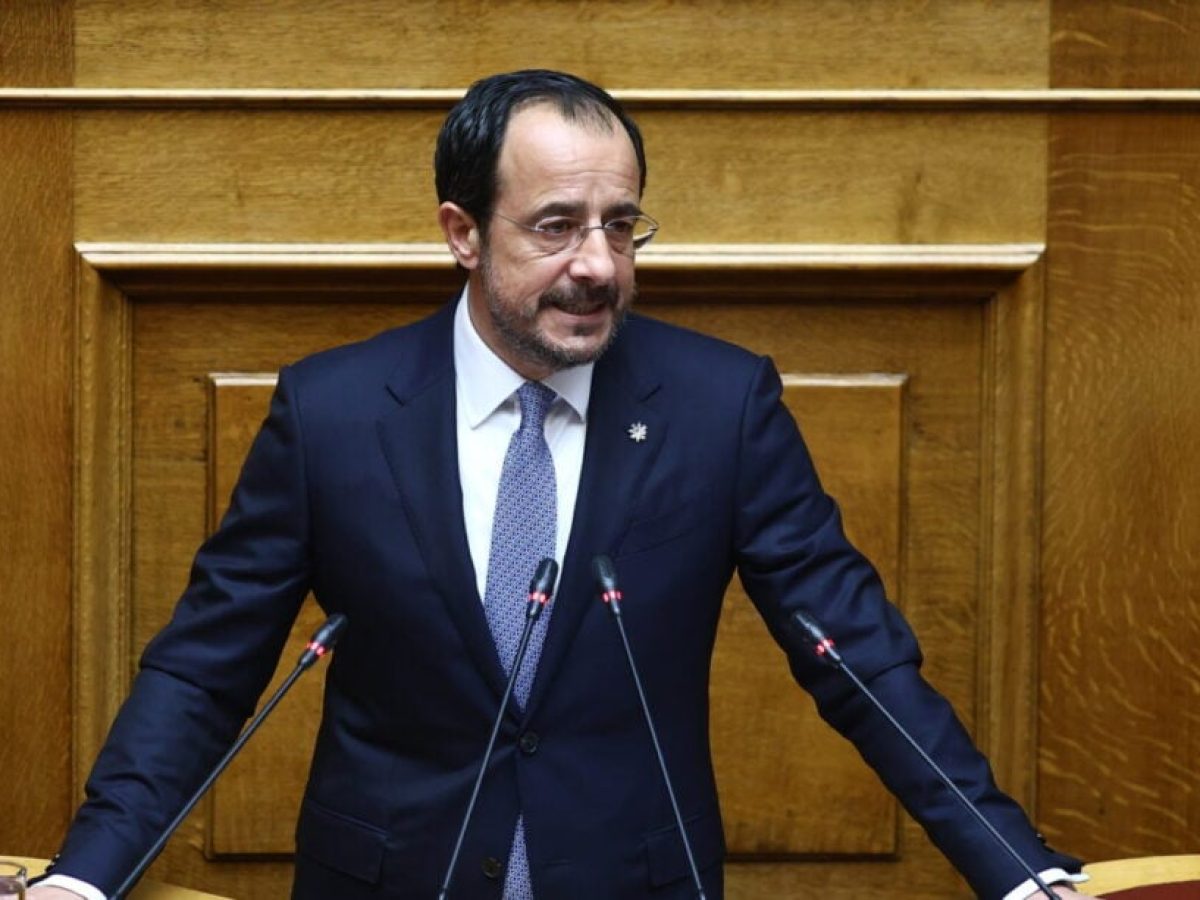 Ιστορική ομιλία Χριστοδουλίδη στη Βουλή: Συνεπής και διαχρονικός σύμμαχος της Κύπρου η Ελλάδα