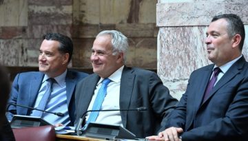 ΚΟ ΝΔ: Επίθεση Βορίδη σε Κοβέσι – Στυλιανίδης: Πρό(σ)κληση για όλους η Συνταγματική Αναθεώρηση