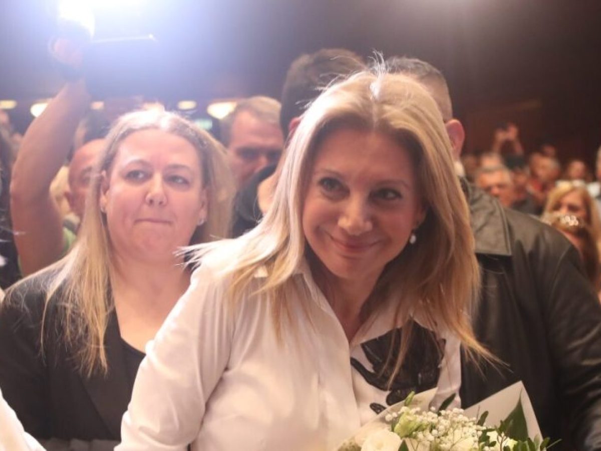 Μαρία Καρυστιανού: Στόχος είναι να είμαστε πρώτο κόμμα, δεχόμαστε ανελέητο πόλεμο