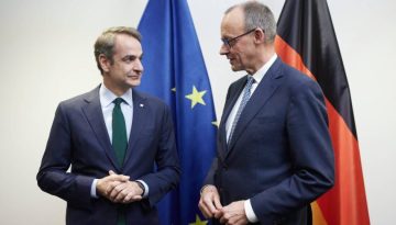 Μητσοτάκης και Μερτζ για τον Ντράγκι στο Άαχεν