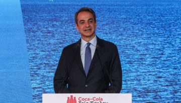 Μητσοτάκης στα εγκαίνια νέας γραμμής παραγωγής Coca-Cola 3Ε: «Η πολιτική σταθερότητα κλειδί για επενδύσεις»