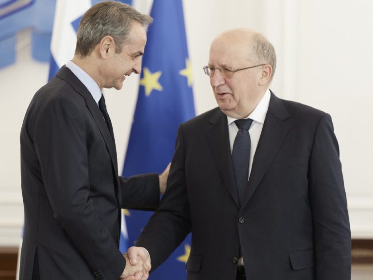 Μητσοτάκης στον Ευρωπαίο επίτροπο: Η άμυνα είναι ευρωπαϊκό δημόσιο αγαθό και απαιτεί κοινό δανεισμό