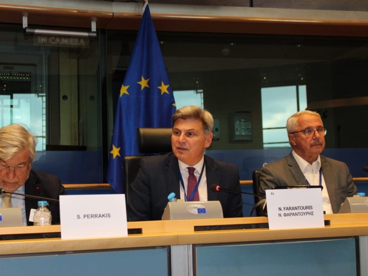 Νικόλας Φαραντουρης: Κύπρος και Ανατολική Μεσόγειος στο Ευρωκοινοβούλιο