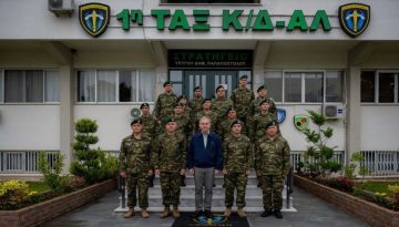 Ο υφυπουργός Άμυνας στη Ρεντίνα και τη Ροδόπη