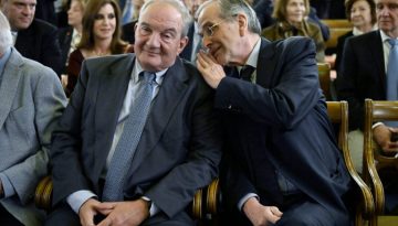 Ο Καραμανλής «ξανασπάει» τη σιωπή του παρουσία Σαμαρά