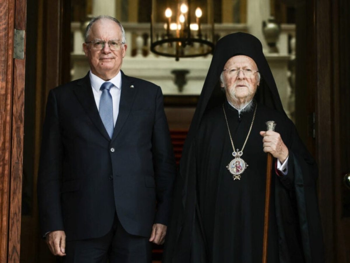 Ο ΠτΔ εξήρε την προσφορά του Οικουμενικού Πατριάρχη