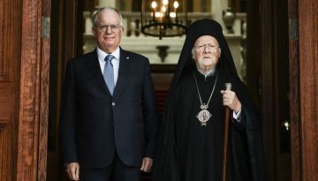 Ο ΠτΔ εξήρε την προσφορά του Οικουμενικού Πατριάρχη