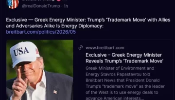 Ο Τραμπ “έπαιξε” Παπασταύρου στο Breitbart – Στο επίκεντρο το σχήμα 3+1 και ο ενεργειακός ρόλος της Ελλάδας