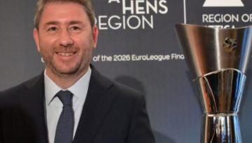 Ο Ανδρουλάκης στο γκαλά της Euroleague ενόψει του Final Four της Αθήνας