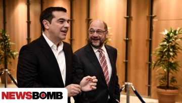 «Όταν έρχεται εδώ είναι νομοταγής»: Ο Τσίπρας καθησύχαζε τον Σουλτς το 2014 – Τι λέει η Βούλτεψη