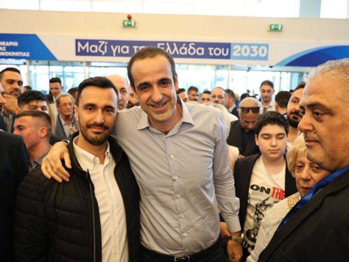 Παρών και ο Γρηγόρης Δημητριάδης στο συνέδριο της ΝΔ (βίντεο)