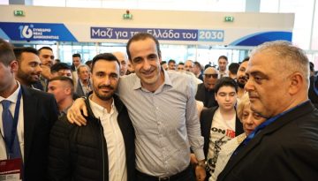 Παρών και ο Γρηγόρης Δημητριάδης στο συνέδριο της ΝΔ (βίντεο)
