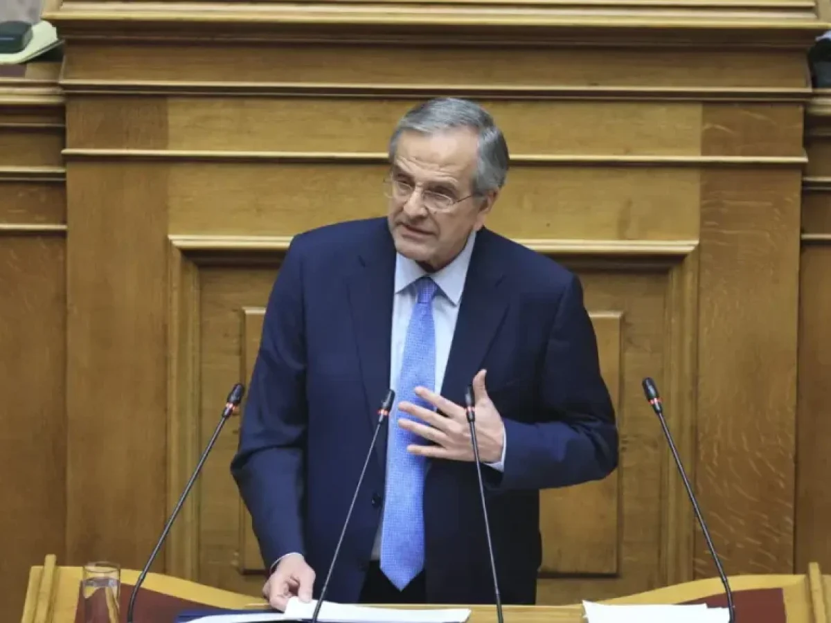 Σαμαράς στη Βουλή: Σφοδρή επίθεση σε κυβέρνηση και Μαξίμου για υποκλοπές και ελληνοτουρκικά