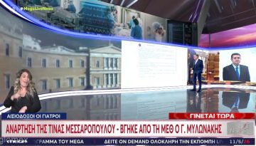 Σε εξειδικευμένο κέντρο αποκατάστασης στη Γερμανία ο Γιώργος Μυλωνάκης