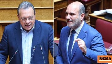 Σύγκρουση Φάμελλου – Μαρκόπουλου στη Βουλή: «Λαβύρινθος σκανδάλων η κυβέρνηση» – «Έχετε παρόμοιο αφήγημα με του Τσίπρα»