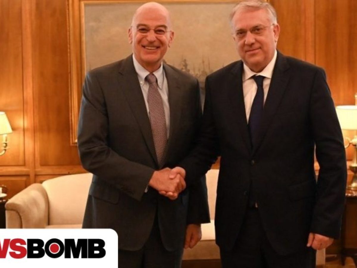 Συνάντηση Δένδια – Θεοδωρικάκου: Στο επίκεντρο το πρόγραμμα «ΘΩΡΑΞ» και η αμυντική καινοτομία