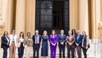 Συνάντηση Ζαχαράκη με τον Πατριάρχη Αλεξανδρείας και πάσης Αφρικής Θεόδωρο Β΄ στο Κάιρο