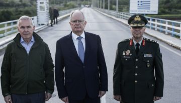 Συνοδεία του Προέδρου της Δημοκρατίας στον Έβρο ο υφυπουργός Εθνικής Άμυνας