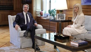 Στο Μαξίμου η πρόεδρος της κυπριακής βουλής: Αποδείξαμε ότι μπορούμε ως Ευρώπη να αντιμετωπίζουμε ζητήματα κυριαρχίας