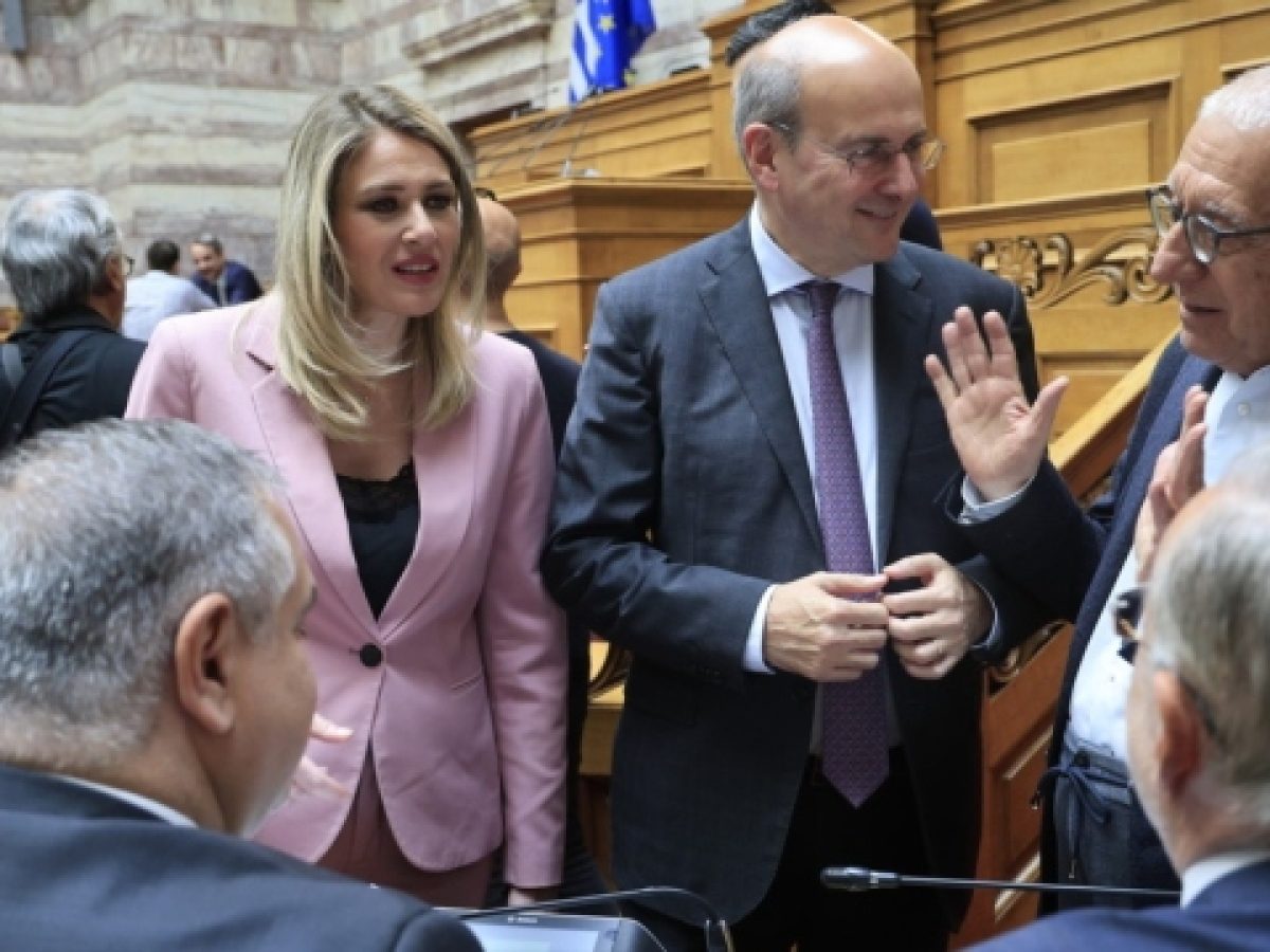 Τα χαμόγελα και τα πηγαδάκια στην ΚΟ της Νέας Δημοκρατίας, δείτε φωτογραφίες