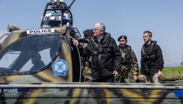 Τασούλας από Εβρο: «Η φύλαξη των συνόρων είναι σε καλά χέρια»