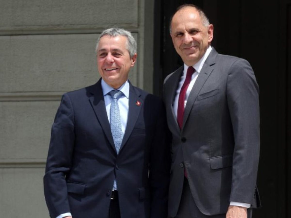 Τι συζήτησε ο Γεραπετρίτης με τον Ελβετό υπουργό Εξωτερικών