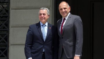 Τι συζήτησε ο Γεραπετρίτης με τον Ελβετό υπουργό Εξωτερικών