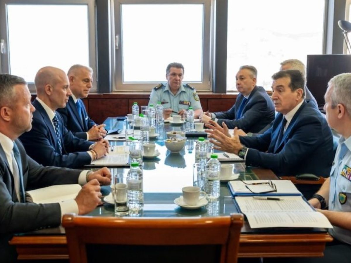 Το «μενού» της συνάντησης Χρυσοχοΐδη με τους Αμερικανούς στην Κατεχάκη