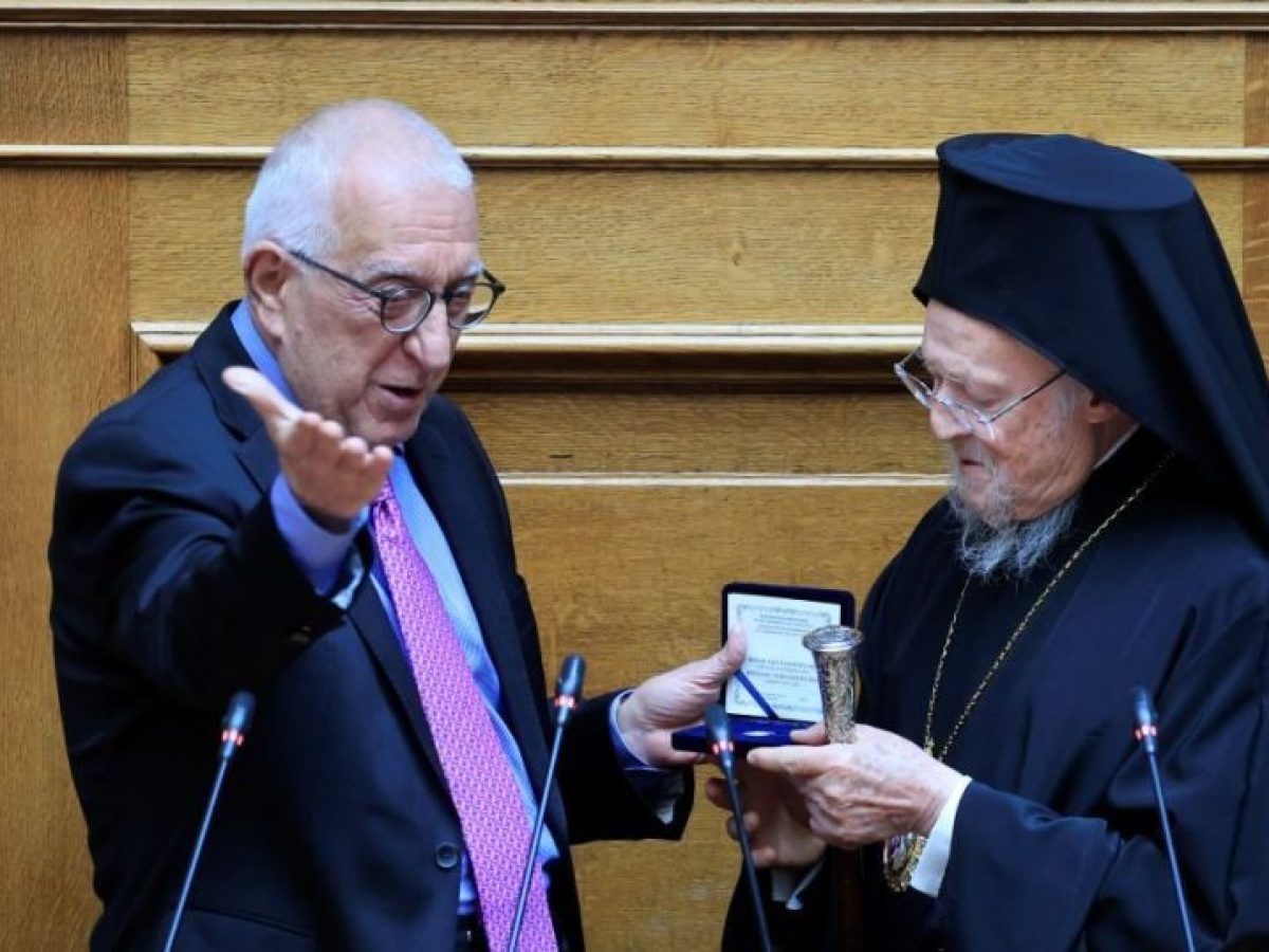 Βουλή: Η ομιλία του Οικουμενικού Πατριάρχη Βαρθολομαίου στην Ολομέλεια