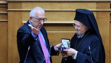 Βουλή: Η ομιλία του Οικουμενικού Πατριάρχη Βαρθολομαίου στην Ολομέλεια