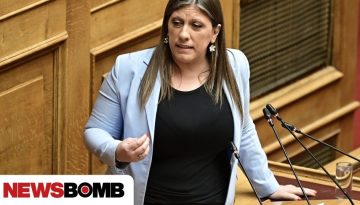 Άγρια κόντρα στη Βουλή Κωνσταντοπούλου – Μηταράκη: «Μάθετε ελληνικά» – «Τρώτε με χρυσά κουτάλια»