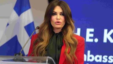 H Κ. Γκίλφοϊλ συνάντησε τον Πατριάρχη Ιεροσολύμων – Τι απένειμε στον Ντόναλντ Τραμπ