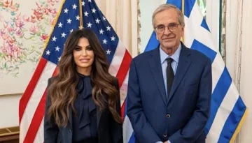 Η Κίμπερλι Γκίλφοϊλ συναντήθηκε με τον Αντώνη Σαμαρά: «Εξαιρετική συζήτηση για τις σχέσεις ΗΠΑ-Ελλάδας» – ΤΑ ΝΕΑ