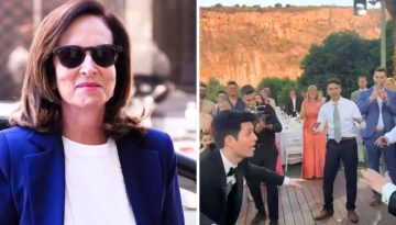 Συγκίνηση για την Άννα Διαμαντοπούλου: “Οι όμορφες στιγμές της ζωής” – Ο γιος της έγινε κουμπάρος κα