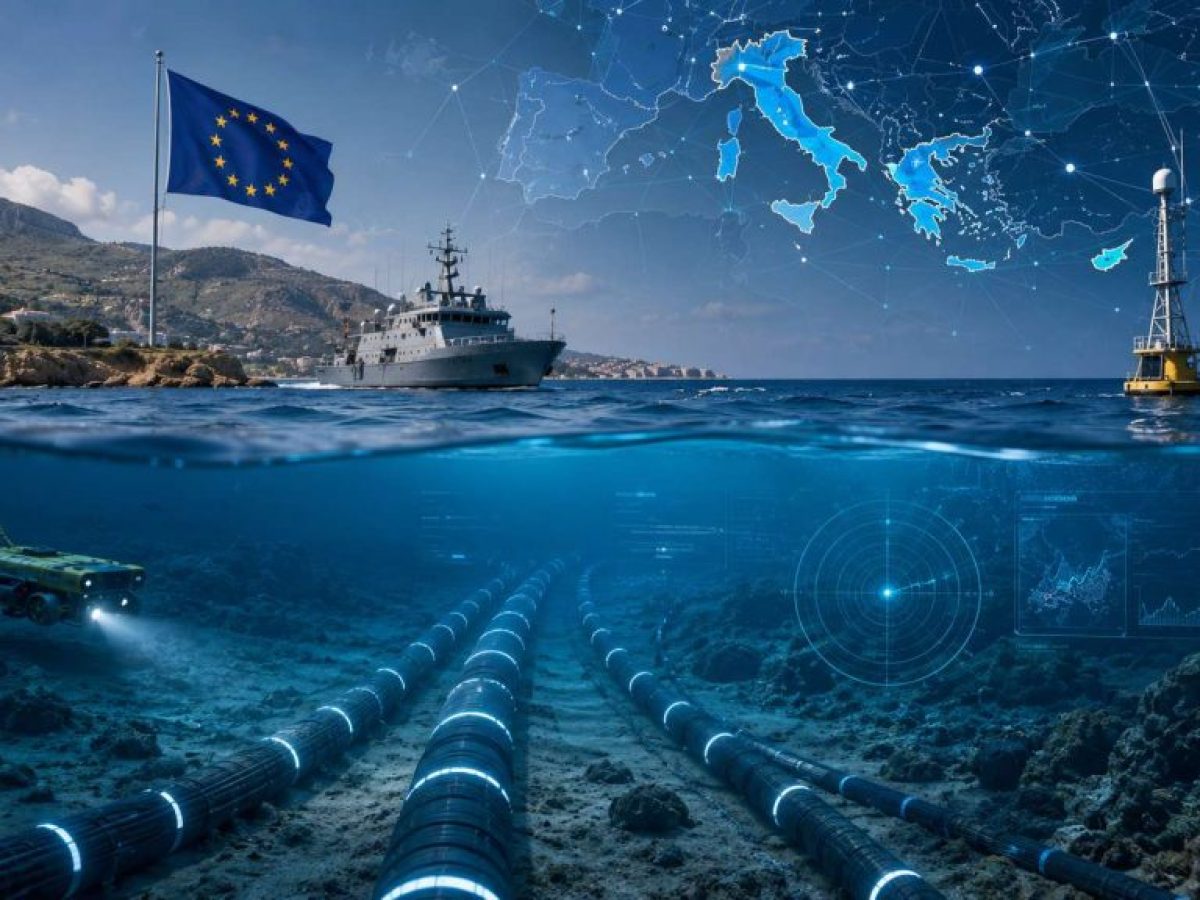 Ελλάδα και Κύπρος στην πρώτη γραμμή της ευρωπαϊκής ασφάλειας! Νέο Μεσογειακό Κέντρο για την προστασία υποθαλάσσιων καλωδίων