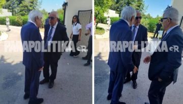 Η δεύτερη συνάντηση Παυλόπουλου, Κακλαμάνη, Αποστολάκη και η σύντομη κουβέντα στο περιθώριο της κηδείας του Σουφλιά (Εικό