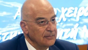 Ο Νίκος Δένδιας στο απόσπασμα